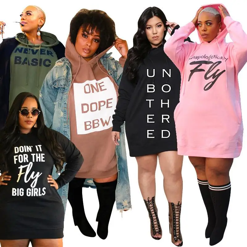 plus Size Women's Hoodie Letter Printed Dress Sexy A-Line Straight Tube Dress City Walk Zipper Side Opening Winter 2016
plus Size Women's Hoodie Letter Printed Dress Sexy A-Line Straight Tube Dress City Walk Zipper Side Opening Winter 2016