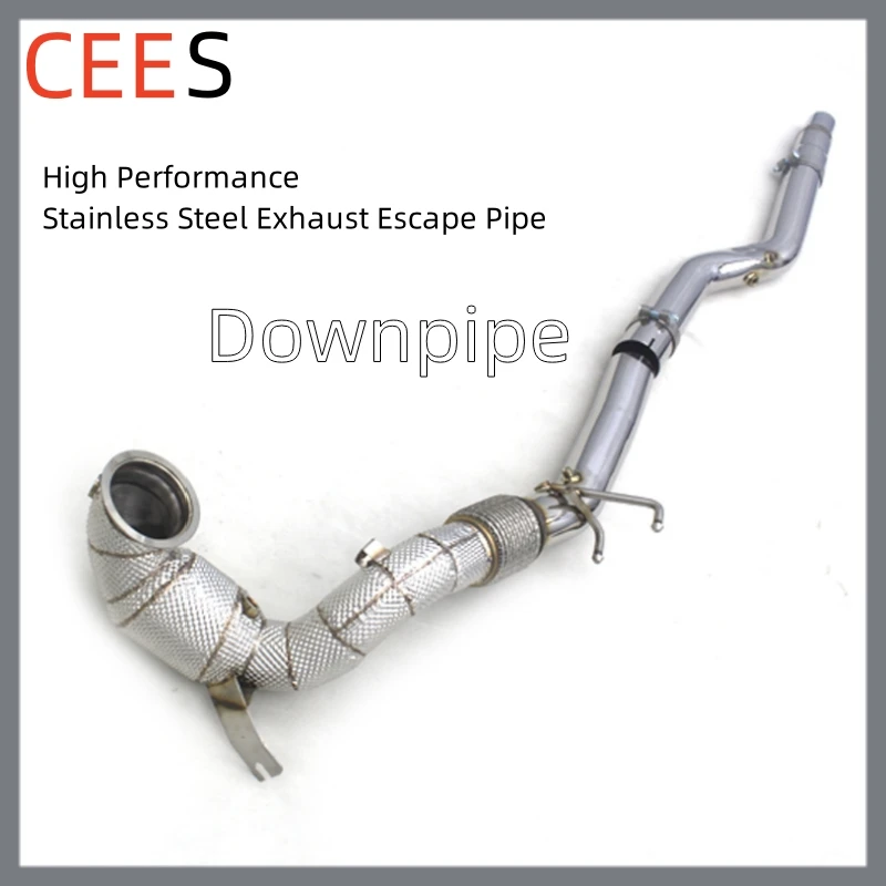 CEES Downpipe for VW Golf 8R MK8 2.0T 19-23 High Performance Stainless Steel Exhaust Escape Pipe Car Accessories
CEES Downpipe for VW Golf 8R MK8 2.0T 19-23 High Performance Stainless Steel Exhaust Escape Pipe Car Accessories