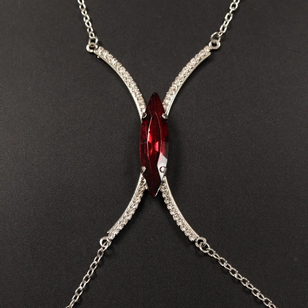 Sexy Demon Eye Chest Support Body Chain Red Crystal Jewelry Bra Chest Chain Rhinestone Breast Chain Hipster
Sexy Demon Eye Chest Support Body Chain Red Crystal Jewelry Bra Chest Chain Rhinestone Breast Chain Hipster