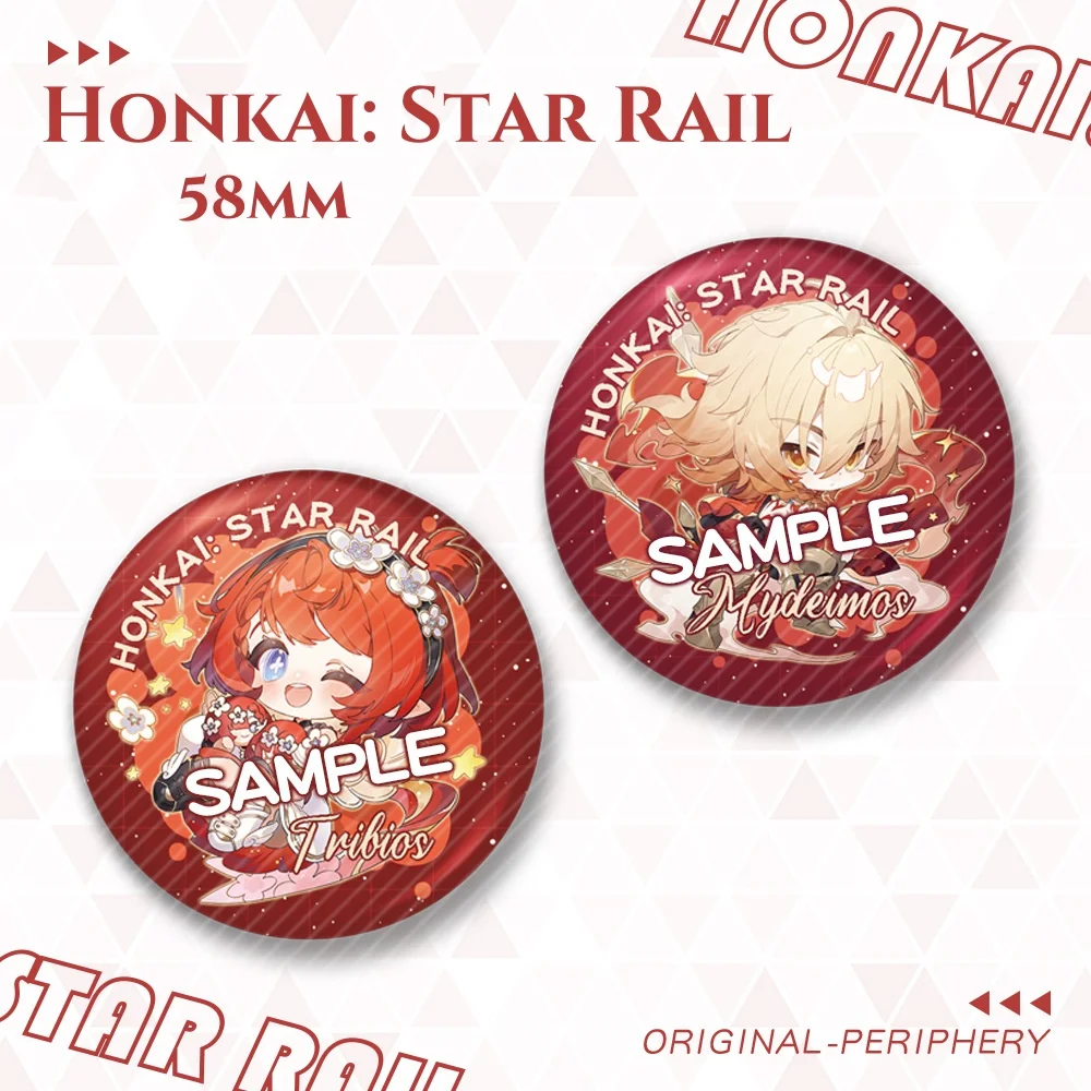 New Honkai: Star Rail Laser Brooch Mydeimos Tribbie Badge Pin Cartoon Anime Game Cosplay Backpack Jewelry Cute Friend Gift
New Honkai: Star Rail Laser Brooch Mydeimos Tribbie Badge Pin Cartoon Anime Game Cosplay Backpack Jewelry Cute Friend Gift