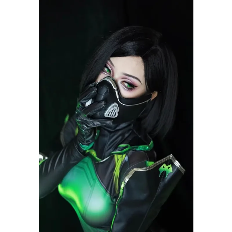 Viper Mask VALORANT Half Face Mask Cosplay Replica Prop Decoration Character Accessories Halloween Christmas Fancy Party
Viper Mask VALORANT Half Face Mask Cosplay Replica Prop Decoration Character Accessories Halloween Christmas Fancy Party