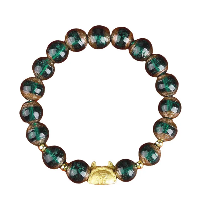 2026 Ash Glazed Glass Bracelet Dumpling Horse Year Buddhist Bead Bracelet for Men and Women Gifts
2026 Ash Glazed Glass Bracelet Dumpling Horse Year Buddhist Bead Bracelet for Men and Women Gifts