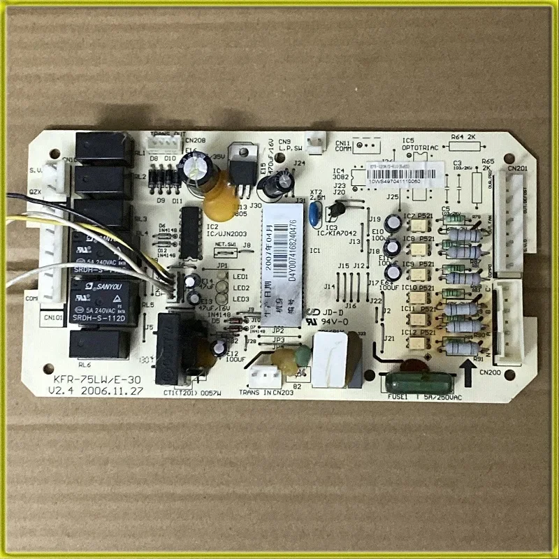 5P корпус кондиционера внешняя материнская плата машины KFR-75LW/E-30V2.4 KFR-120W/S-510 компьютерная плата материнская плата
5P корпус кондиционера внешняя материнская плата машины KFR-75LW/E-30V2.4 KFR-120W/S-510 компьютерная плата материнская плата