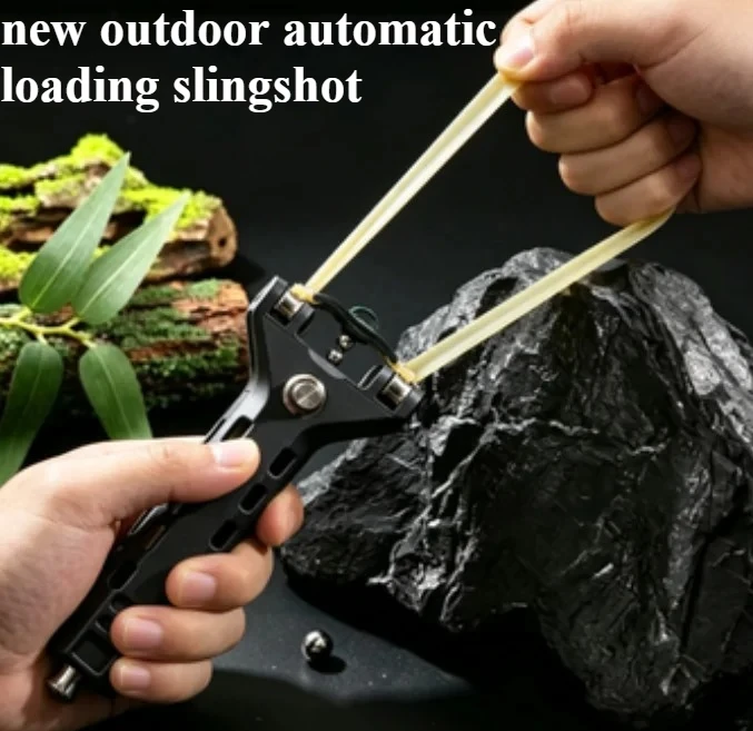 2026 Outdoor Automatic Loading Slingshot for Adult Shooting Competition Powerful and High-precision Slingshot Creative EDC Gift
2026 Outdoor Automatic Loading Slingshot for Adult Shooting Competition Powerful and High-precision Slingshot Creative EDC Gift