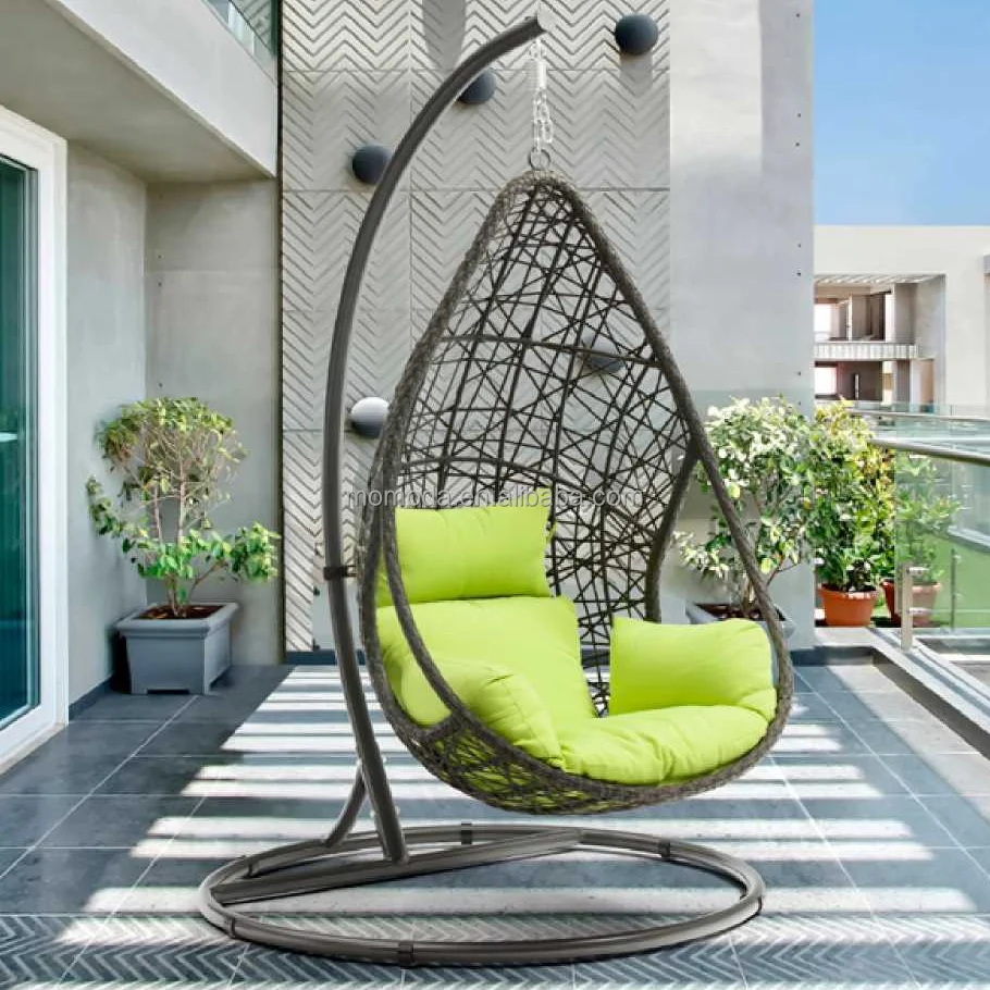 Modern Egg Shape Indoor/Outdoor Garden Swings Chair Patio Balcony Swing Chair with Courtyard Basket Seat for Hotels
Modern Egg Shape Indoor/Outdoor Garden Swings Chair Patio Balcony Swing Chair with Courtyard Basket Seat for Hotels
