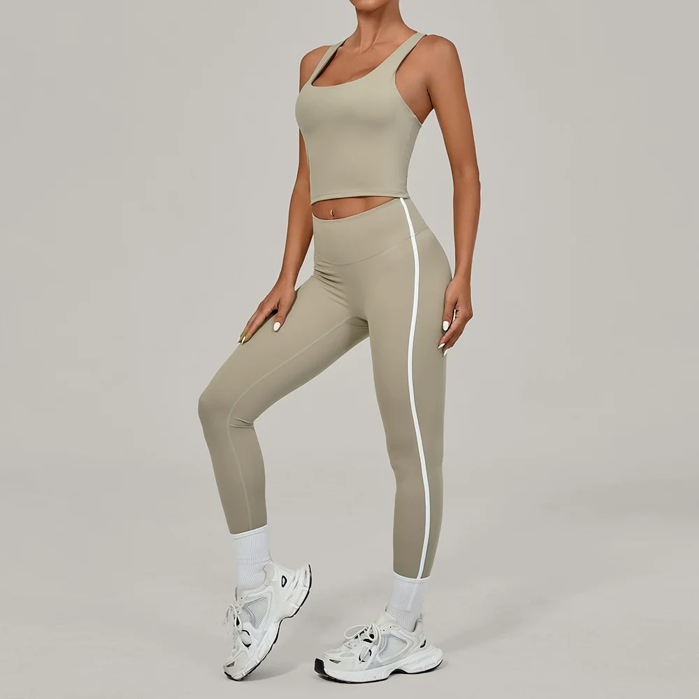 Комплект из 2 предметов: облегающая одежда для йоги с высокой талией, быстросохнущая спортивная одежда для бега и фитнеса, женская одежда для похудения
Комплект из 2 предметов: облегающая одежда для йоги с высокой талией, быстросохнущая спортивная одежда для бега и фитнеса, женская одежда для похудения