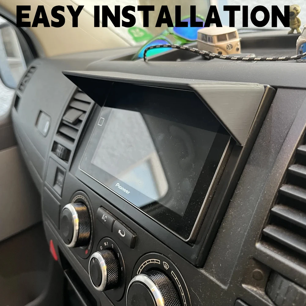 Солнцезащитный козырек на центральной консоли автомобиля для Volkswagen T5 ABS, аксессуары для солнцезащитного козырька 
Солнцезащитный козырек на центральной консоли автомобиля для Volkswagen T5 ABS, аксессуары для солнцезащитного козырька