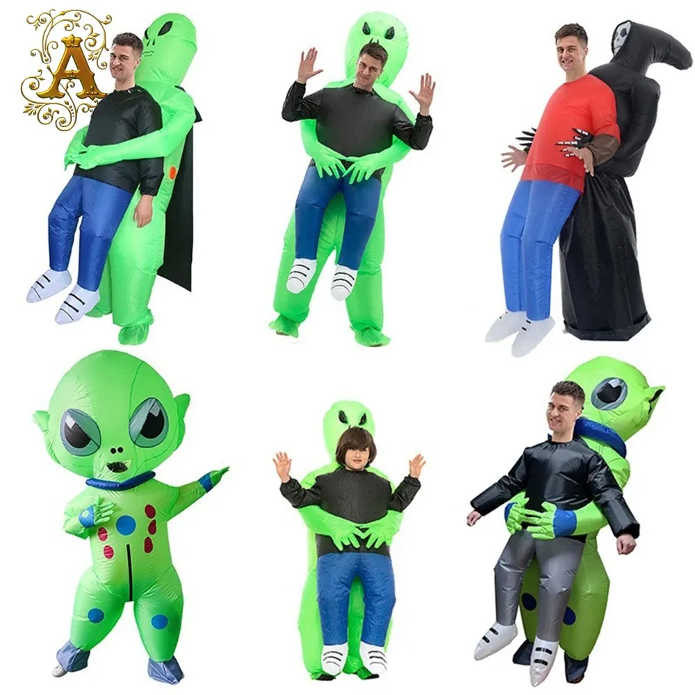 Death Hug Inflatable Suit Secret Room Haunted House Prank Dress Up Cartoon Mascot Costume Festival Party Alien Cosplay Clothing
Death Hug Inflatable Suit Secret Room Haunted House Prank Dress Up Cartoon Mascot Costume Festival Party Alien Cosplay Clothing