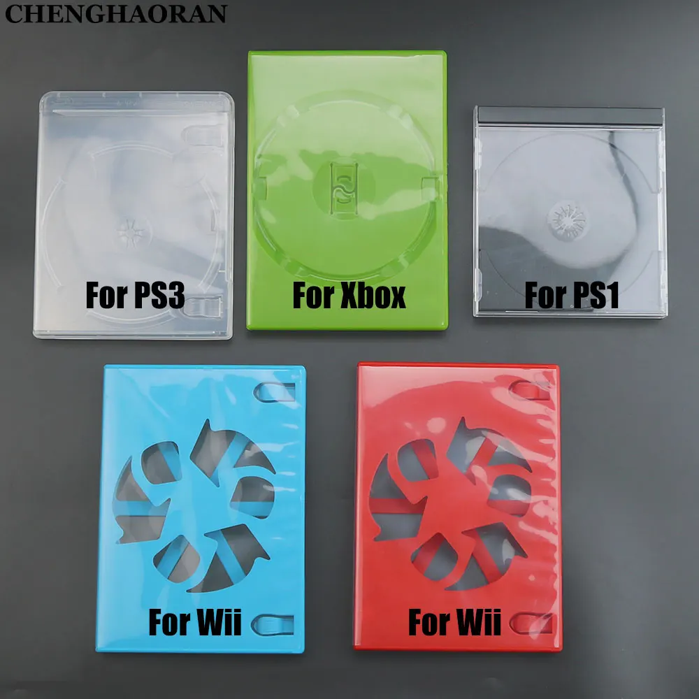 1pc Plastic CD Game Case Protective Box For PS1 PS3 Xbox Wii Game Disc Storage Holder Storage Bracket Box
1pc Plastic CD Game Case Protective Box For PS1 PS3 Xbox Wii Game Disc Storage Holder Storage Bracket Box