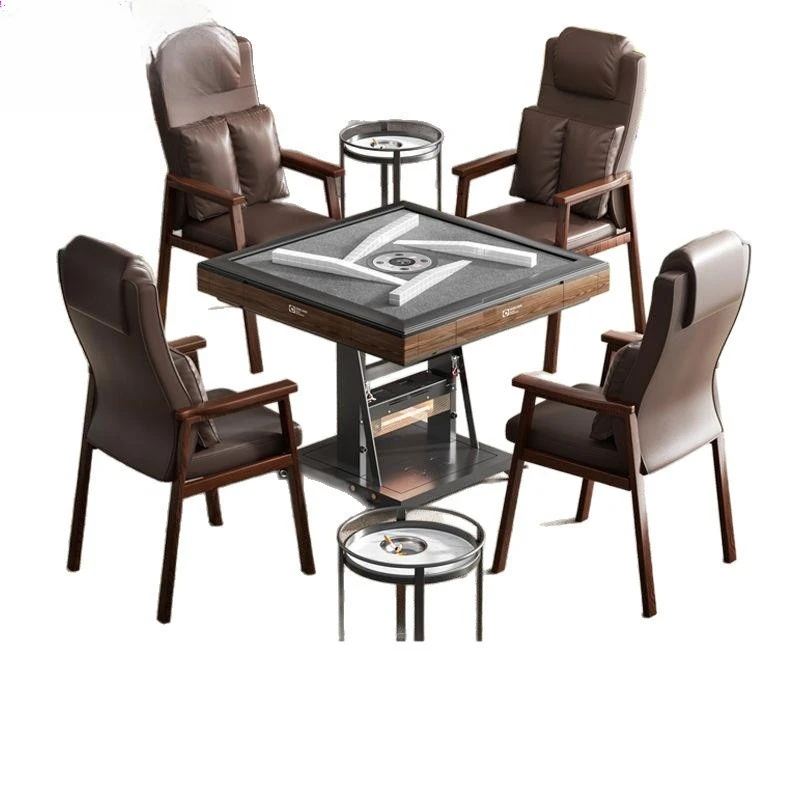 New electric mahjong machine rotor roller coaster double folding mahjong table household silent wood grain dining table mahjong
New electric mahjong machine rotor roller coaster double folding mahjong table household silent wood grain dining table mahjong