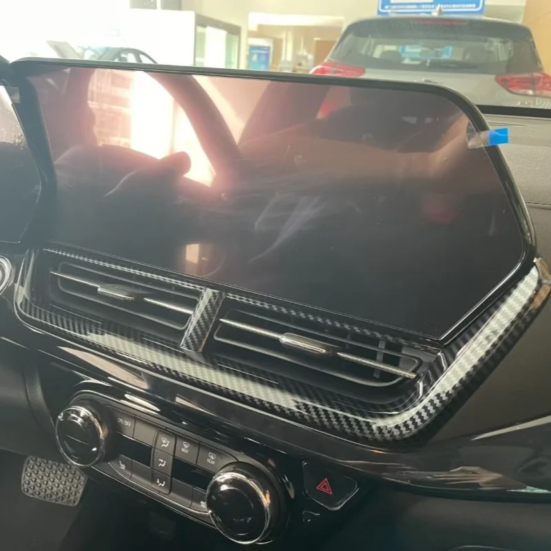 Molding trim for Chevrolet Seeker Trax 2023 2024 ABS carbon fiber style air outlet cover air conditioner switch bezel frame
Molding trim for Chevrolet Seeker Trax 2023 2024 ABS carbon fiber style air outlet cover air conditioner switch bezel frame