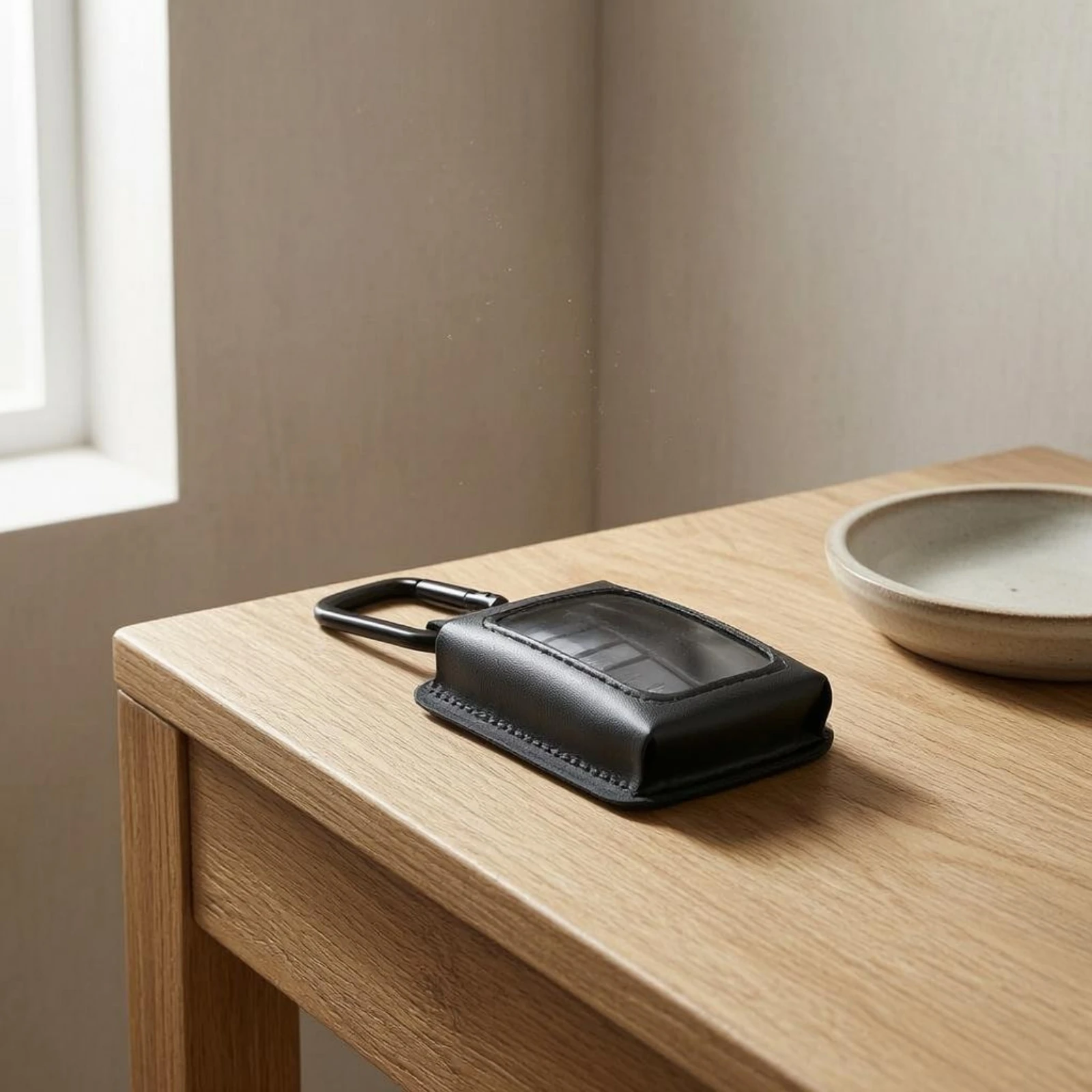 Garage Door Opener Pouch Hook-and-Loop Closure Garage Door Opener Holder PU Leather Pouch Stitched Edges Car Accessory
Garage Door Opener Pouch Hook-and-Loop Closure Garage Door Opener Holder PU Leather Pouch Stitched Edges Car Accessory