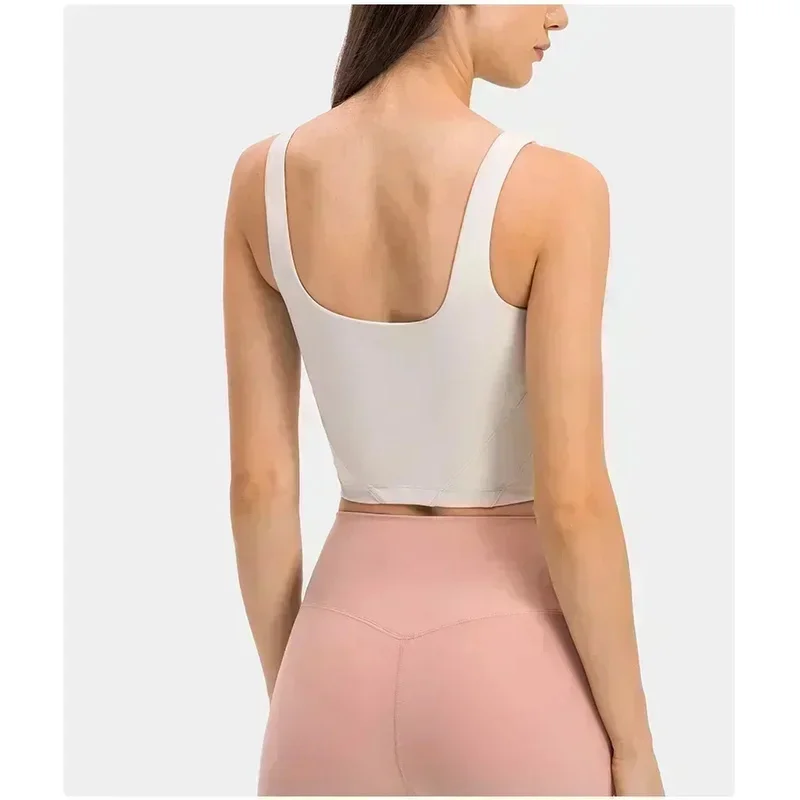 Lemon Women Underwear U Type Yoga Sports Vest with Chest Pad Gym Sportswear Outfit Fitness TankTops Workout Bra Crop Clothing
Lemon Women Underwear U Type Yoga Sports Vest with Chest Pad Gym Sportswear Outfit Fitness TankTops Workout Bra Crop Clothing