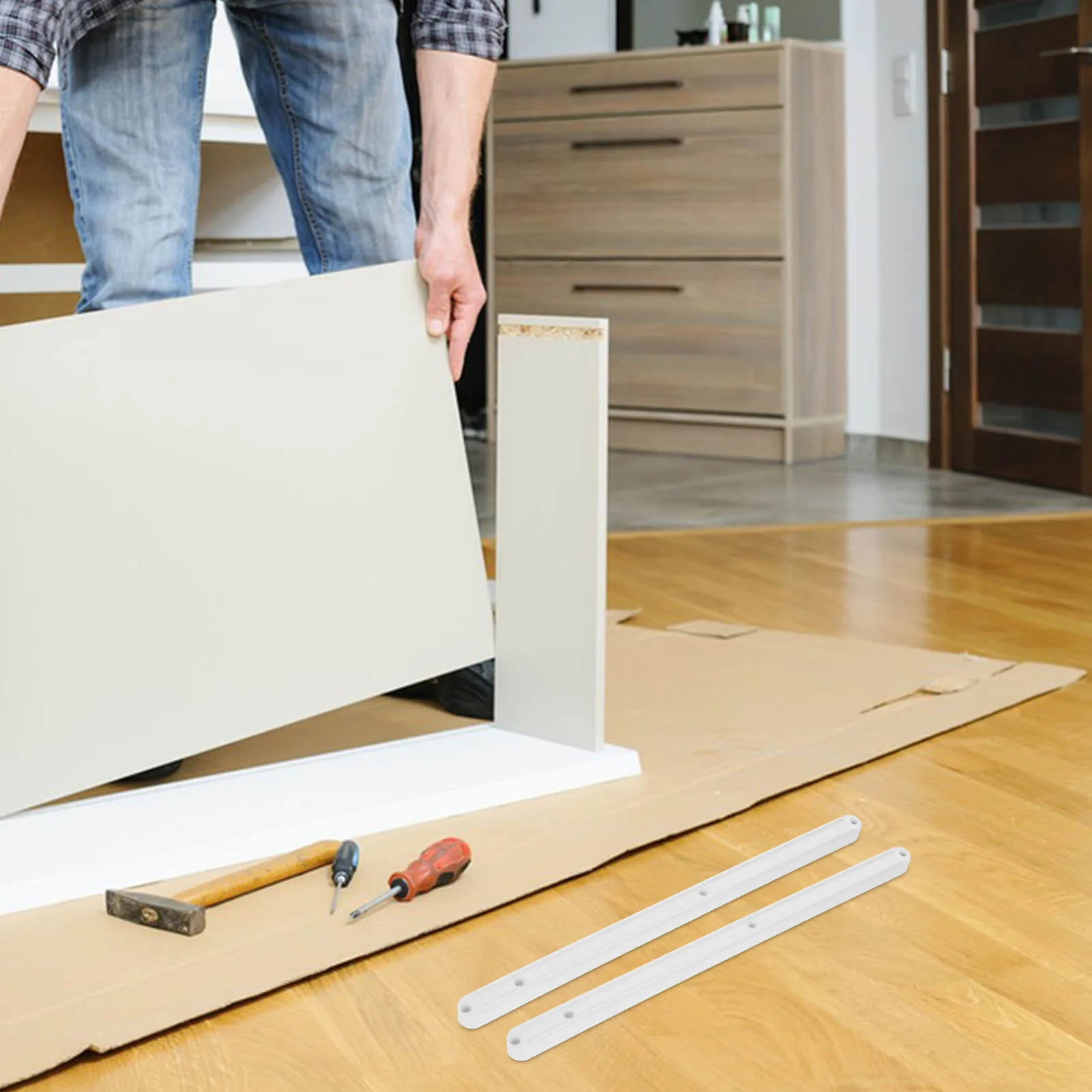 2 Pcs Drawer Slides Anti-tilt Cabinet Hardware Parts Tracks Sliding Rails Furniture
2 Pcs Drawer Slides Anti-tilt Cabinet Hardware Parts Tracks Sliding Rails Furniture