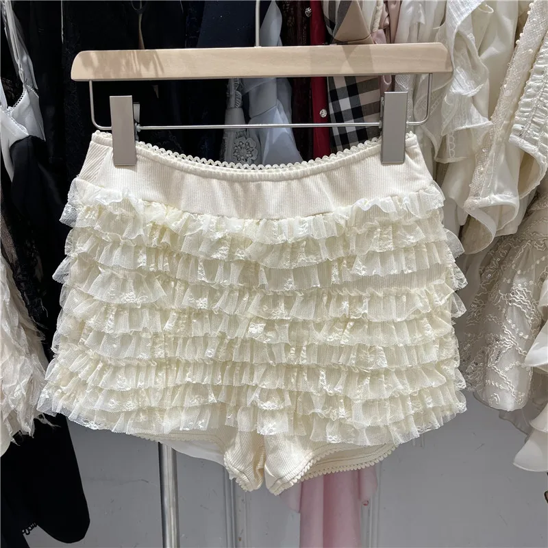 Sweet Lace Trim Multi-Layer Cake Skirt Casual Ballet Style Women's Skirt High Waist Elastic Waist Daily Wear Polyester B...
Sweet Lace Trim Multi-Layer Cake Skirt Casual Ballet Style Women's Skirt High Waist Elastic Waist Daily Wear Polyester B...