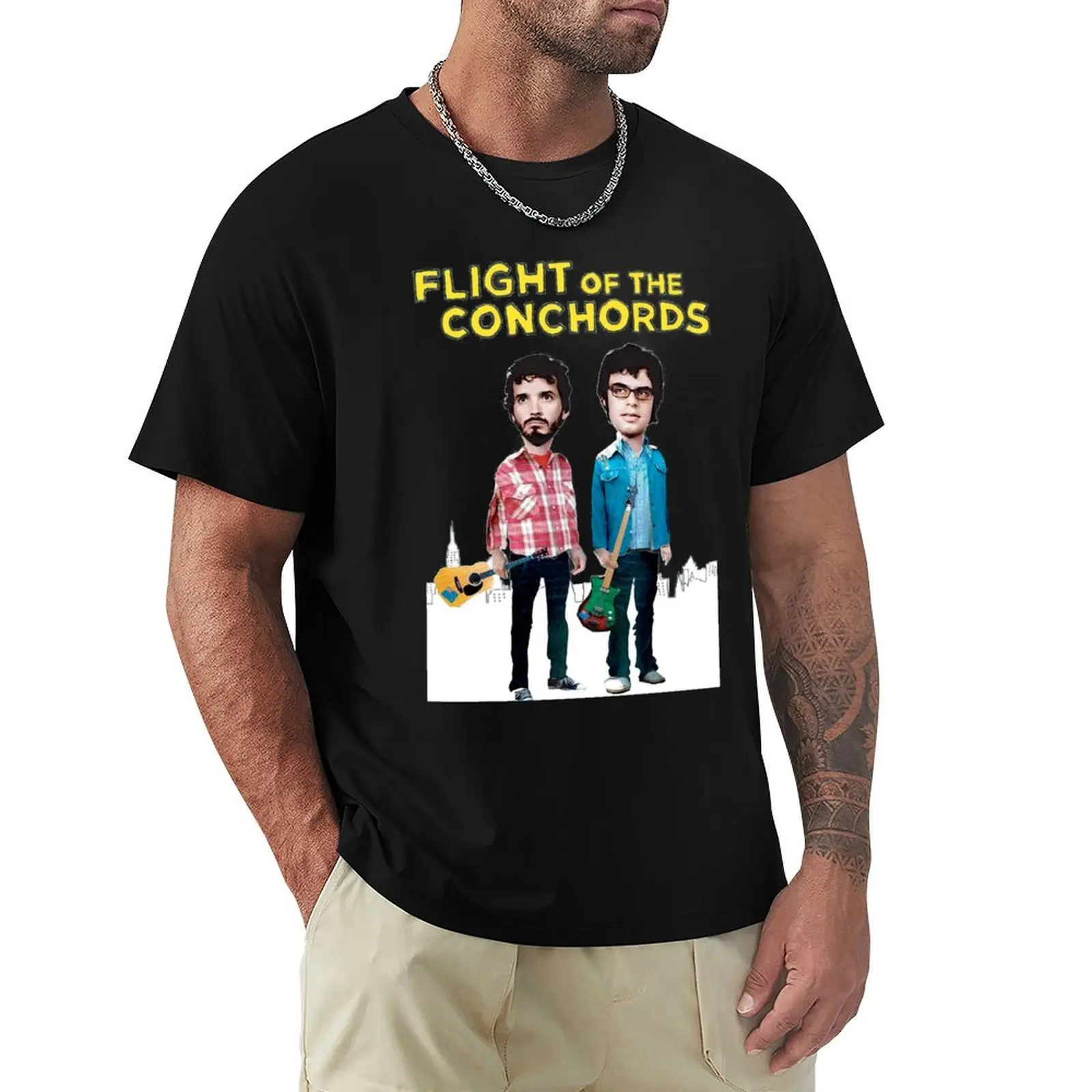 Flight Of The Conchords T-Shirt Industrial Work Tee Shirt
Flight Of The Conchords T-Shirt Industrial Work Tee Shirt