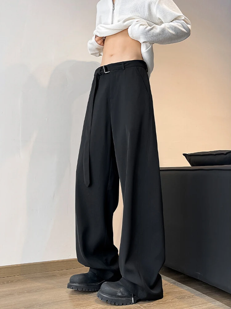 Мужские брюки Cleanfit Bla Knife с широкими штанинами, с поясом, с высокой талией, прямого кроя, струящиеся, повседневные, молодежные, стильные
Мужские брюки Cleanfit Bla Knife с широкими штанинами, с поясом, с высокой талией, прямого кроя, струящиеся, повседневные, молодежные, стильные