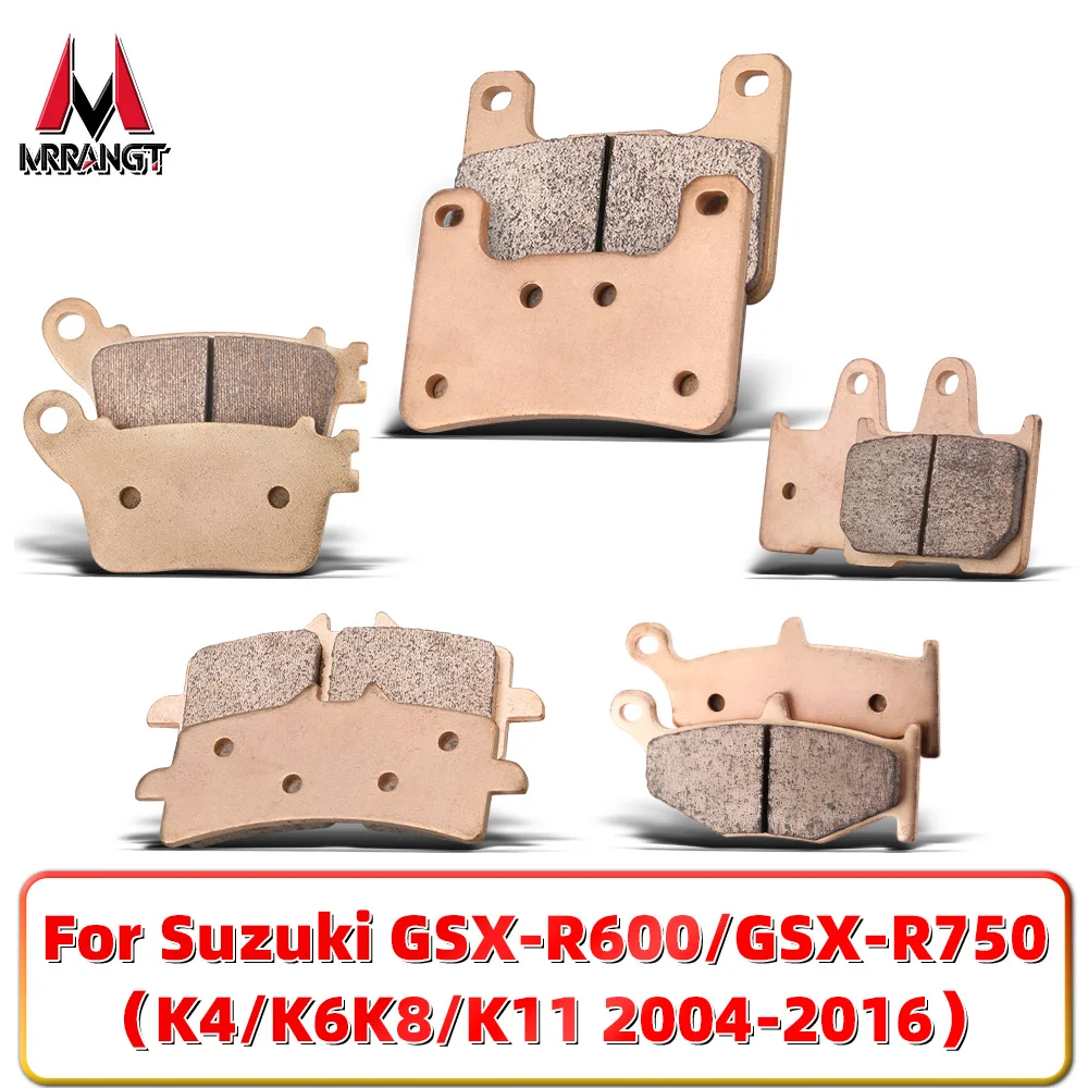 MRRANGT Motorcycle Sintered Metal Brake Pads Set For Suzuki GSXR600 GSXR750 2004-2016 Front and Rear Brake Pads Kit
MRRANGT Motorcycle Sintered Metal Brake Pads Set For Suzuki GSXR600 GSXR750 2004-2016 Front and Rear Brake Pads Kit
