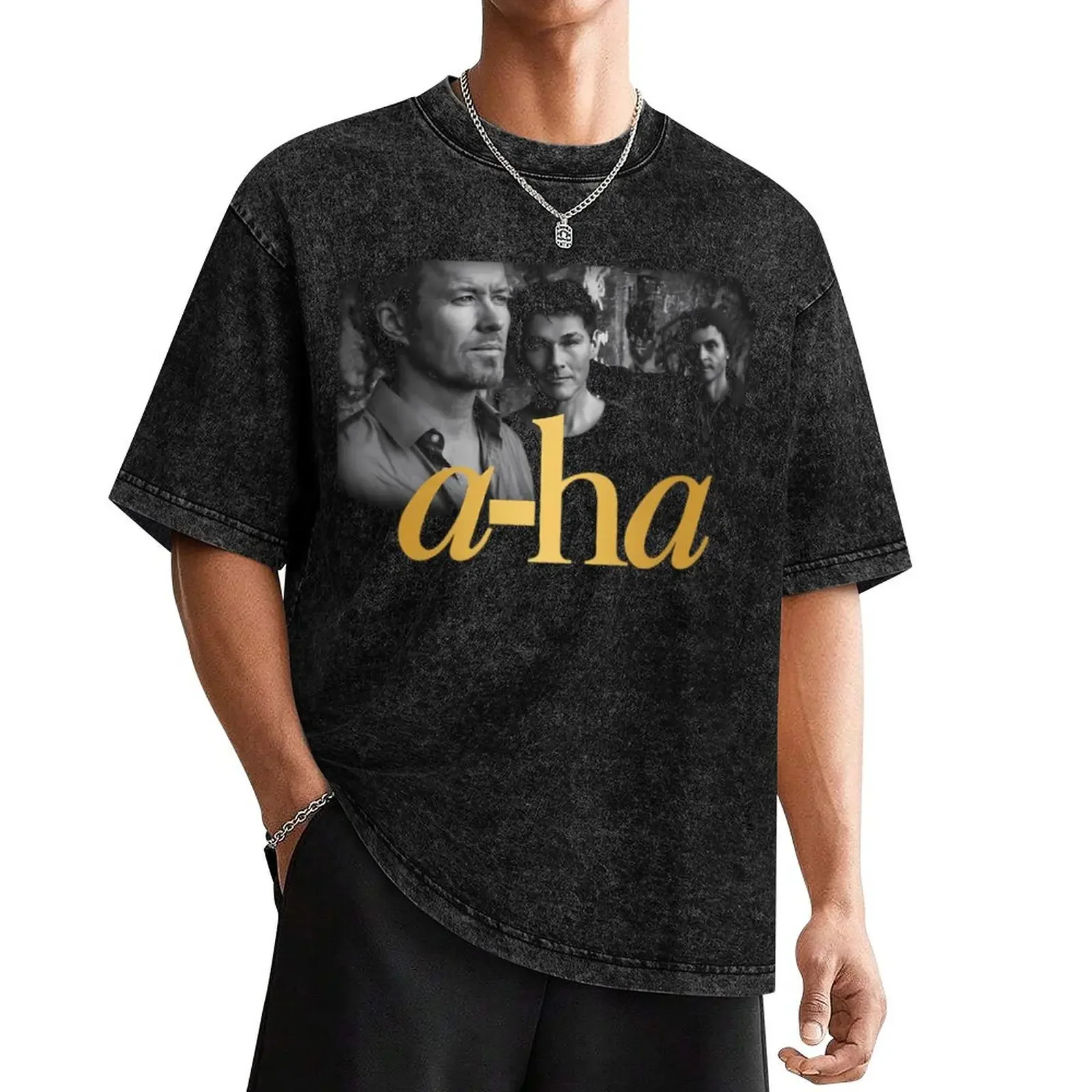 A-HA Band vintage T-Shirt summer top oversized mens graphic t-shirts anime
A-HA Band vintage T-Shirt summer top oversized mens graphic t-shirts anime