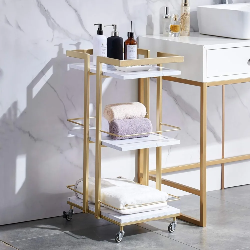 Utility Salon Trolley, Metal Storage Rolling Cart with Wheels, 3-Tier Mobile Facial Trolley, Nail Cart Organizer
Utility Salon Trolley, Metal Storage Rolling Cart with Wheels, 3-Tier Mobile Facial Trolley, Nail Cart Organizer