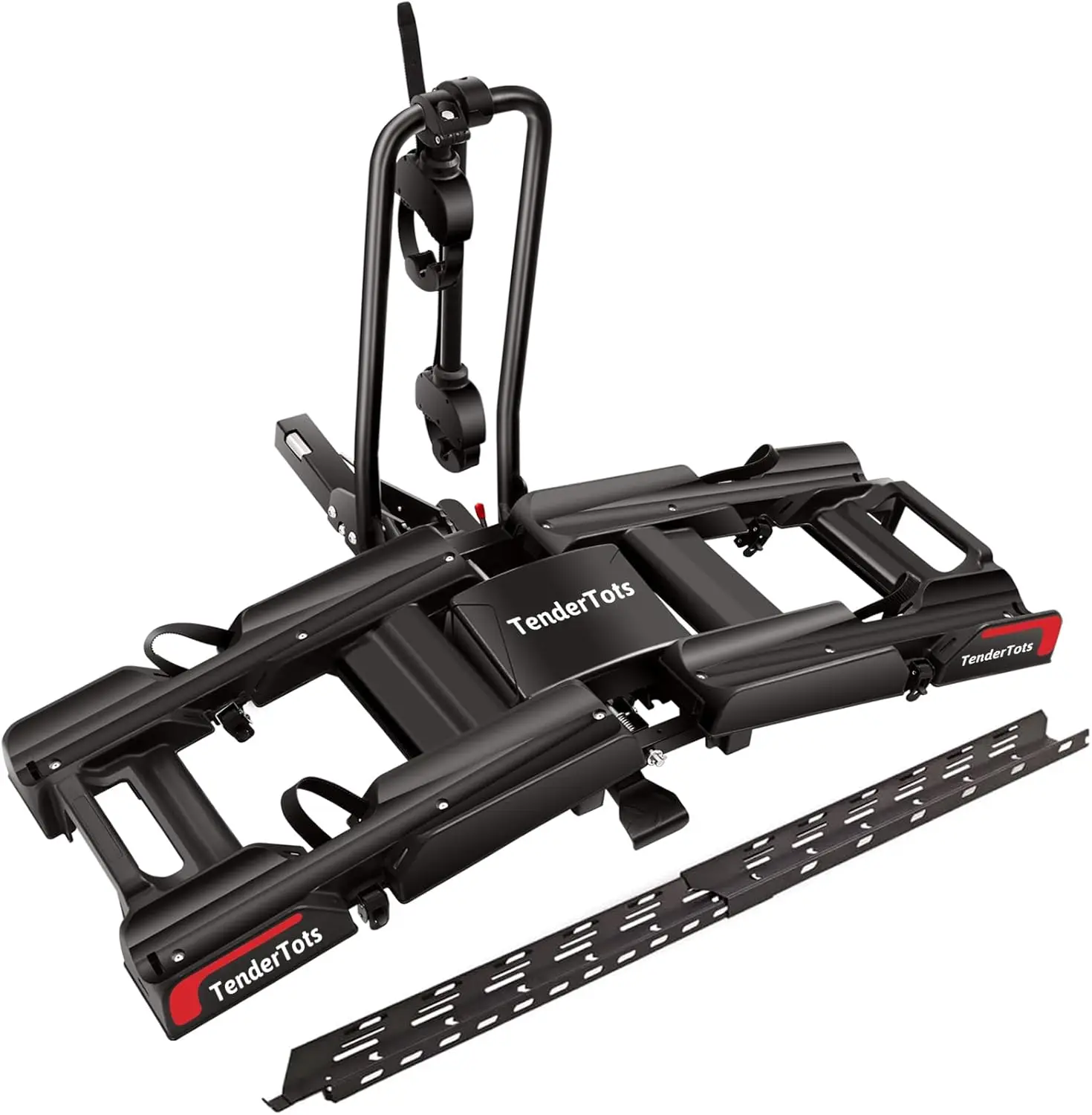 Hitch Mounted Ebike Rack for Two Electric Bikes Fits Five Inch Fat Tires Heavy Duty Platform Carrier with Ramp Foldable Tilting
Hitch Mounted Ebike Rack for Two Electric Bikes Fits Five Inch Fat Tires Heavy Duty Platform Carrier with Ramp Foldable Tilting
