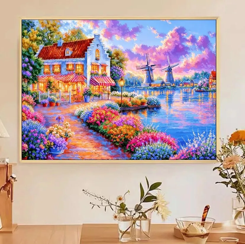 9ct 60x80cm Lake House вышивка крестиком DIY печатные наборы набор для рукоделия домашний декор ремесла новый
9ct 60x80cm Lake House вышивка крестиком DIY печатные наборы набор для рукоделия домашний декор ремесла новый