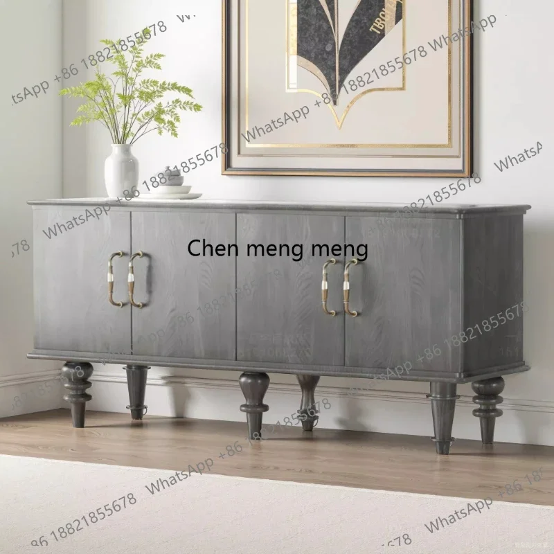 RR French vintage solid wood entrance American retro sideboard foyer storage wall entrance door cabinet
RR French vintage solid wood entrance American retro sideboard foyer storage wall entrance door cabinet