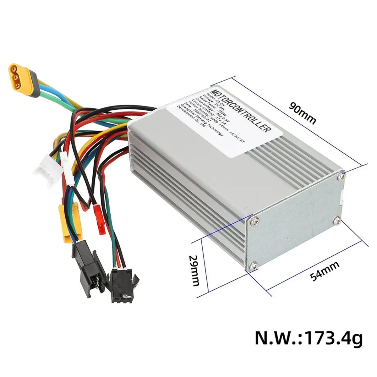 (X07A) 350W 36V Electric Scooter Controller Electric Bike Motor Controller Electric Tricycles Controller
(X07A) 350W 36V Electric Scooter Controller Electric Bike Motor Controller Electric Tricycles Controller