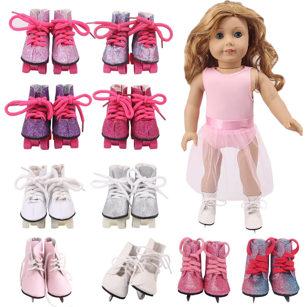 7cm Reborn Doll Shoes Roller Shoes Fashion Skates Handmade Leather Shoes Fit 18 Inch American Doll Girl,43Cm New Baby Born Dolls
7cm Reborn Doll Shoes Roller Shoes Fashion Skates Handmade Leather Shoes Fit 18 Inch American Doll Girl,43Cm New Baby Born Dolls