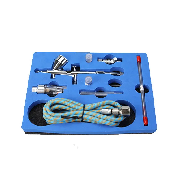 Adjustable air brush set is equipped with 0.5mm, 0.2mm and 0.3mm nozzle spray needle professional tool spray gun
Adjustable air brush set is equipped with 0.5mm, 0.2mm and 0.3mm nozzle spray needle professional tool spray gun
