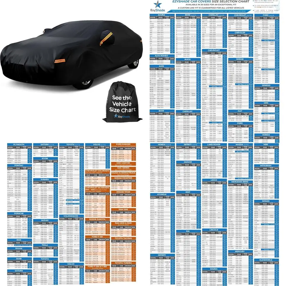 Waterproof 10-Layer Car Cover - All Weather Protection Outdoor Full Exterior Cover for Australia Vehicle Sizes
Waterproof 10-Layer Car Cover - All Weather Protection Outdoor Full Exterior Cover for Australia Vehicle Sizes