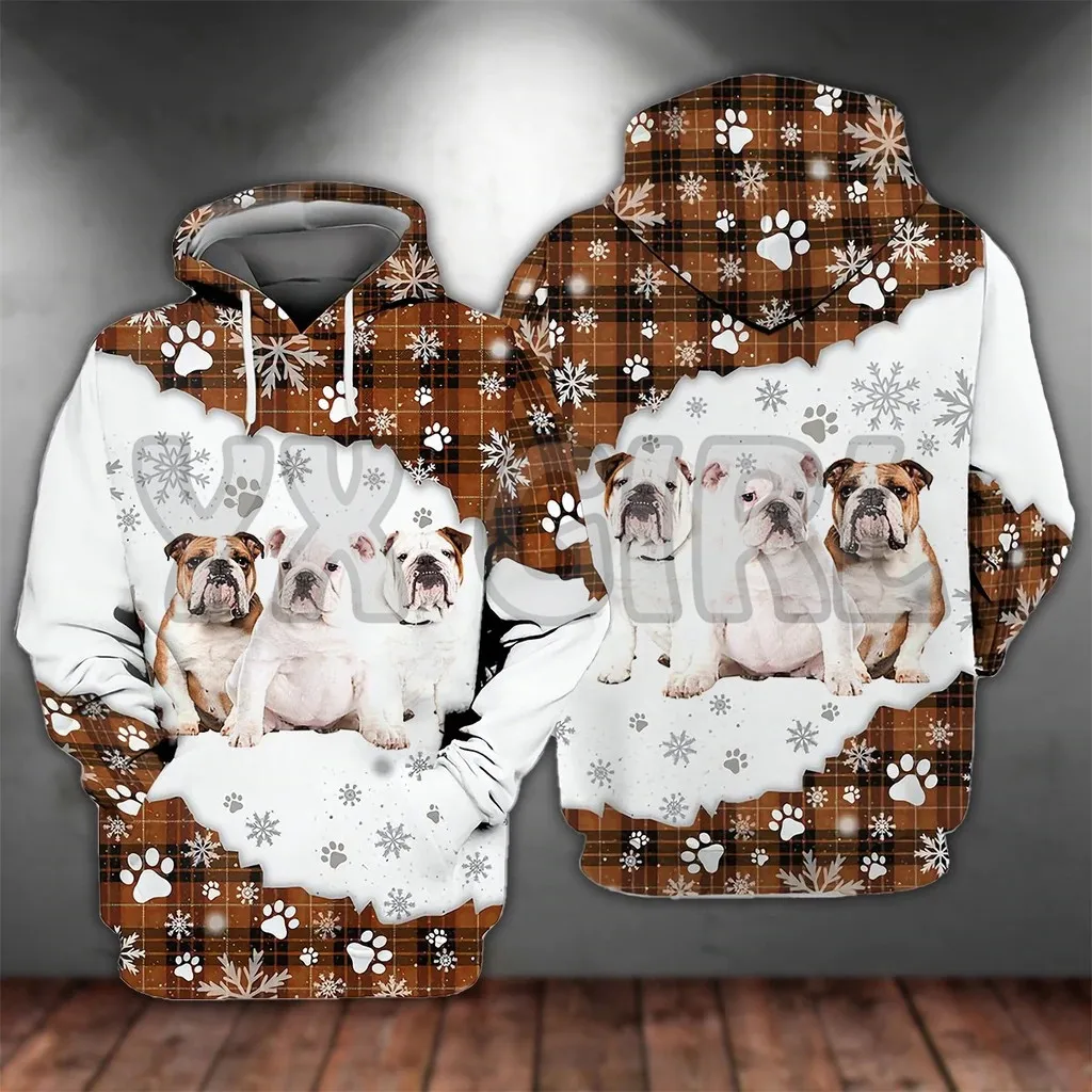 English Bulldog Happy Holiday 3D Printed Hoodies Unisex Pullovers Funny Dog Hoodie Casual Street Tracksuit
English Bulldog Happy Holiday 3D Printed Hoodies Unisex Pullovers Funny Dog Hoodie Casual Street Tracksuit