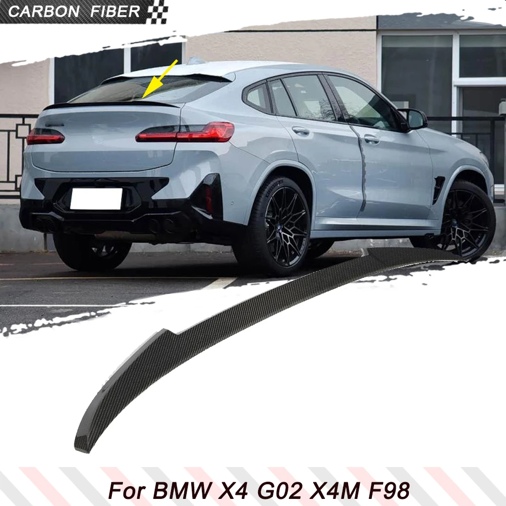 Carbon Fiber Car Rear Middle Racing Spoiler Wing For BMW X4 G02 X4M F98 2023 2024 Car Rear Trunk Boot Lip Wing Lip Body Kits
Carbon Fiber Car Rear Middle Racing Spoiler Wing For BMW X4 G02 X4M F98 2023 2024 Car Rear Trunk Boot Lip Wing Lip Body Kits