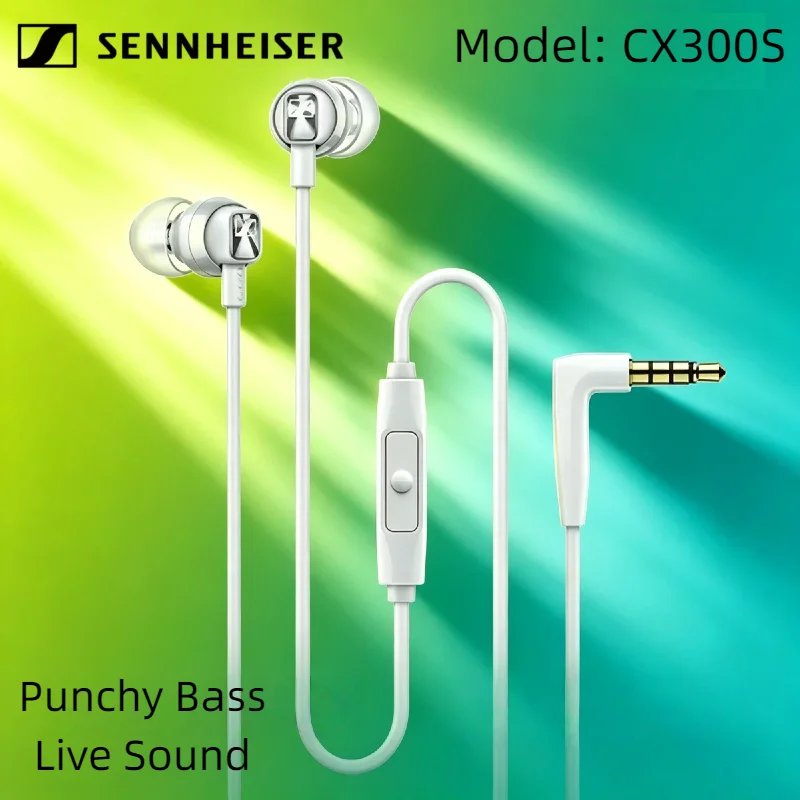 Sennheiser CX300S 2026 In Ear Gaming Headphones Wired Music Headset Intelligent Noise Cancelling Pure Sound Control Max
Sennheiser CX300S 2026 In Ear Gaming Headphones Wired Music Headset Intelligent Noise Cancelling Pure Sound Control Max