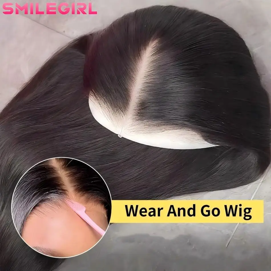 Straight Wig Human Hair Wear And Go Glueless Wigs Human Hair Pre Plucked Pre Cut 210 Density 5X5 Hd Lace Clourse Front Wig For Black Women 28 Inch Natural Color
Straight Wig Human Hair Wear And Go Glueless Wigs Human Hair Pre Plucked Pre Cut 210 Density 5X5 Hd Lace Clourse Front Wig For Black Women 28 Inch Natural Color