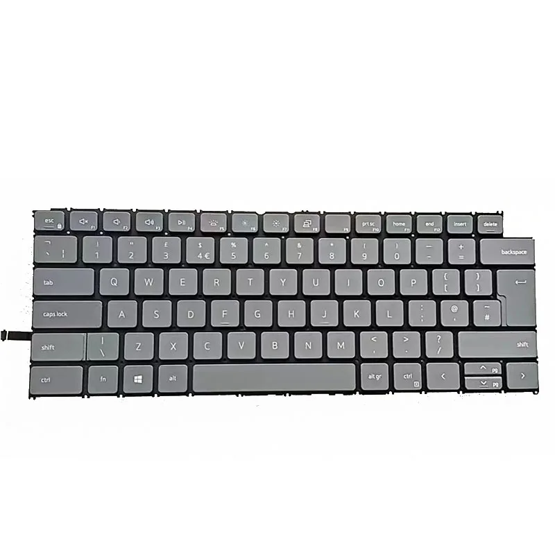 Клавиатура с подсветкой для Великобритании для Dell Inspiron 14 5410 2-в-1 5310 5410 5420 7415 7420 7620, серый цвет 
Клавиатура с подсветкой для Великобритании для Dell Inspiron 14 5410 2-в-1 5310 5410 5420 7415 7420 7620, серый цвет