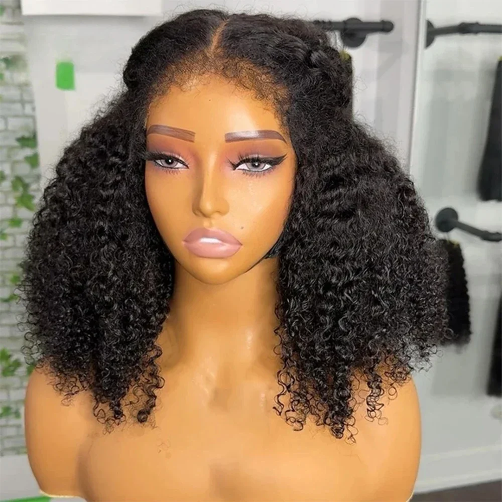 26-дюймовые парики с кружевной передней частью, плотностью 180, черные, кудрявые, с эффектом «девичьих волос», из синтетического волокна, с глубокой челкой, для повседневной носки
26-дюймовые парики с кружевной передней частью, плотностью 180, черные, кудрявые, с эффектом «девичьих волос», из синтетического волокна, с глубокой челкой, для повседневной носки