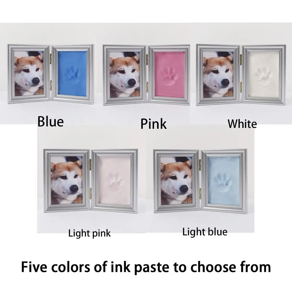 Foldable Pet Pawprints Picture Frame Metal Buckle Imprint Clay Pet Handprint Shadowbox DIY Pet Paw Print Kit Memorial Keepsake
Foldable Pet Pawprints Picture Frame Metal Buckle Imprint Clay Pet Handprint Shadowbox DIY Pet Paw Print Kit Memorial Keepsake