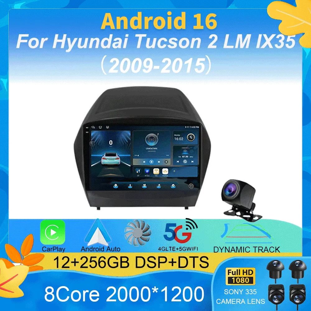 Автомагнитола Android 16 Carplay Auto Multimedia для Hyundai Tucson 2 LM IX35 2009-2015, GPS-стереосистема 2DIN, головное устройство
Автомагнитола Android 16 Carplay Auto Multimedia для Hyundai Tucson 2 LM IX35 2009-2015, GPS-стереосистема 2DIN, головное устройство