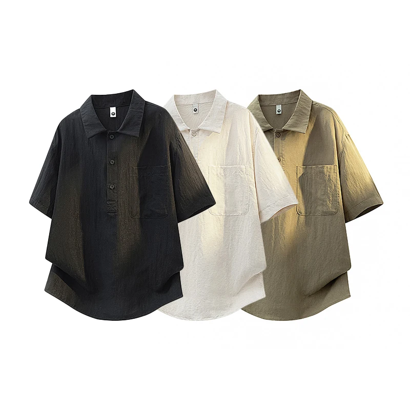 Summer New Arrival Men's Polo Collar Short Sleeve Shirt
Summer New Arrival Men's Polo Collar Short Sleeve Shirt
