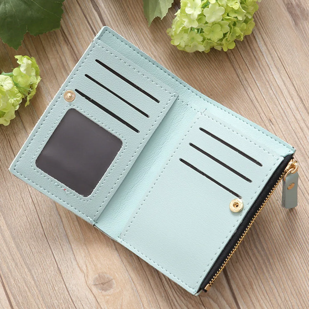 Light Green Short Wallet for Women Zipper Wallet Small PU Card Holder Coin Purse Travel Essential Gift for Her
Light Green Short Wallet for Women Zipper Wallet Small PU Card Holder Coin Purse Travel Essential Gift for Her