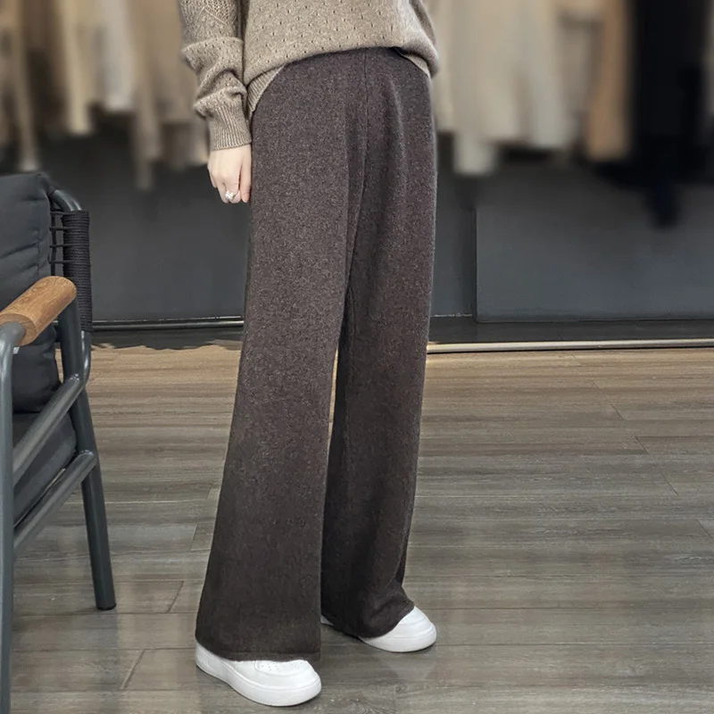 Autumn and Winter New 100% Wool Thickening with Small Flowers Fashion Versatile Outwear Large Women's Wide Leg Pants 2023
Autumn and Winter New 100% Wool Thickening with Small Flowers Fashion Versatile Outwear Large Women's Wide Leg Pants 2023