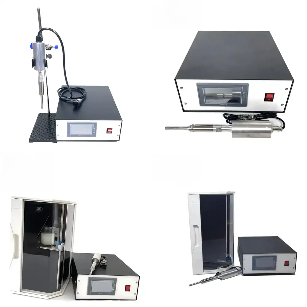 Portable Ultrasonic Homogenizer 20K 100W, Semi-Automatic for Dairy Products Emulsification and Mixing
Portable Ultrasonic Homogenizer 20K 100W, Semi-Automatic for Dairy Products Emulsification and Mixing