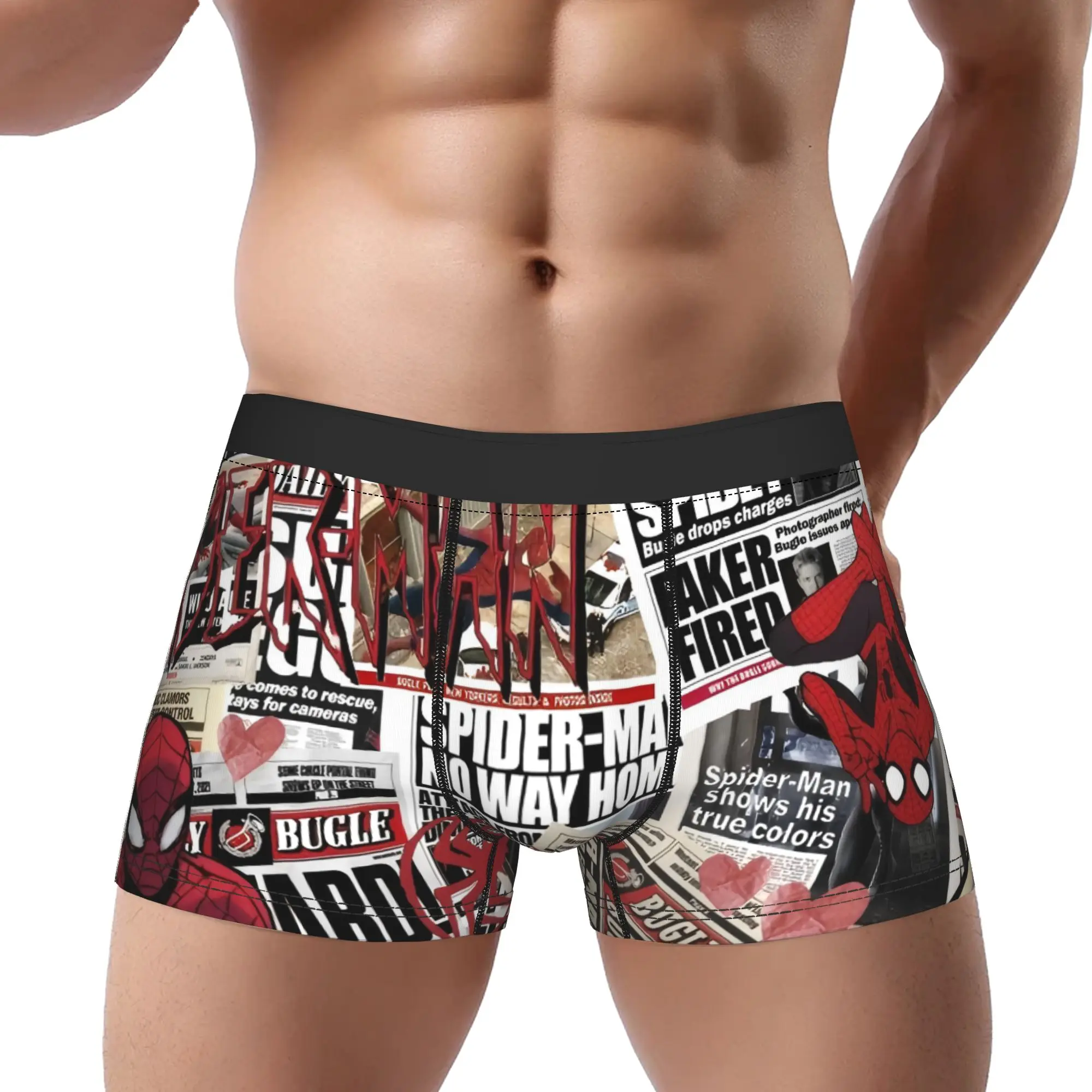 Spider man Marvel Underpants Homme Panties Man Underwear Ventilate Shorts Boxer Briefs
Spider man Marvel Underpants Homme Panties Man Underwear Ventilate Shorts Boxer Briefs