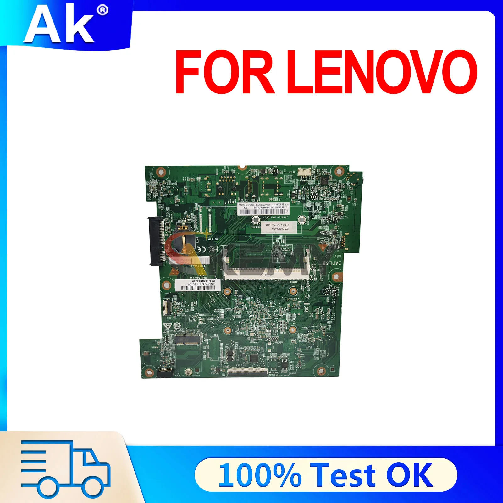 01GJ018 01GJ215 Mainboard For LENOVO IdeaCentre 310-20IAP 01GJ213 Laptop Motherboard J3350 J3355 J4205 Tested OK
01GJ018 01GJ215 Mainboard For LENOVO IdeaCentre 310-20IAP 01GJ213 Laptop Motherboard J3350 J3355 J4205 Tested OK