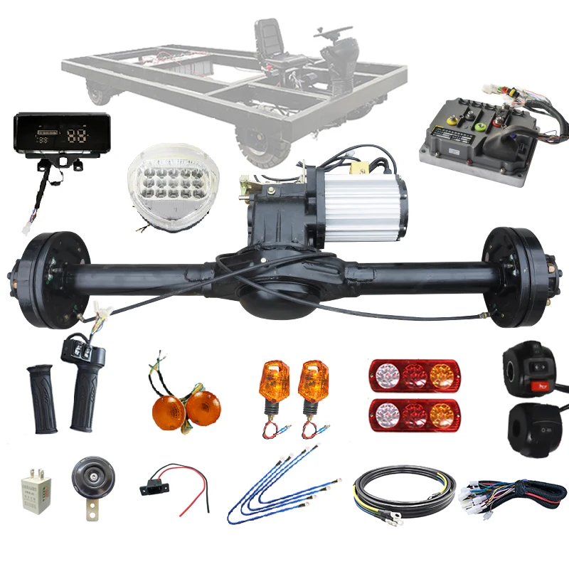Golf Cart 72V 143CM 4KW Pmsm Motor Electric Rear Axle Oil Brake Permanent Magnet Motor Controller Kit 2-Ton Load Limit 3000RPM
Golf Cart 72V 143CM 4KW Pmsm Motor Electric Rear Axle Oil Brake Permanent Magnet Motor Controller Kit 2-Ton Load Limit 3000RPM