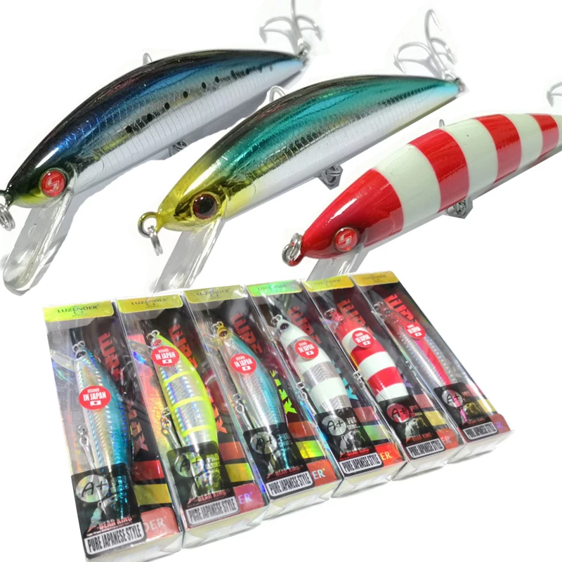 New Trolling Minnow False Bait 40g 12cm Sinking 3-5m Specially For King Mackerel Bait Essential Bait For Sea Fishing Big Fish
New Trolling Minnow False Bait 40g 12cm Sinking 3-5m Specially For King Mackerel Bait Essential Bait For Sea Fishing Big Fish