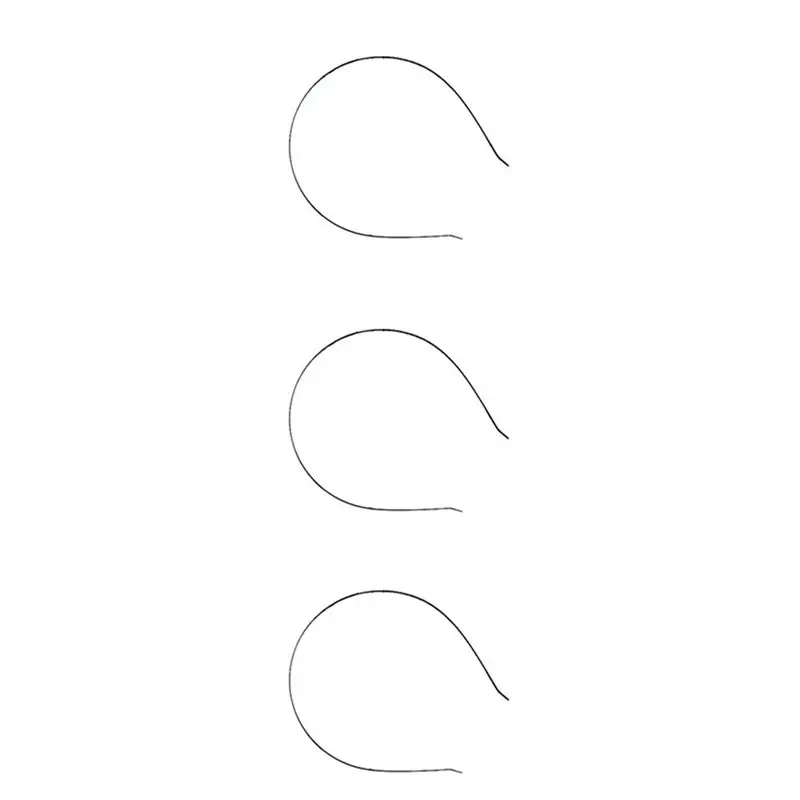 Набор из 30 металлических ободков для волос INLIG, 3 мм, без декора, для рукоделия, черные
Набор из 30 металлических ободков для волос INLIG, 3 мм, без декора, для рукоделия, черные