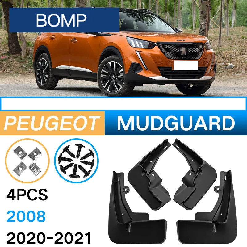 Fit For 4PCS Peugeot 2008 2020 2021 Fender Mudguard Mud Flaps Guard Splash Flap Car Accessories
Fit For 4PCS Peugeot 2008 2020 2021 Fender Mudguard Mud Flaps Guard Splash Flap Car Accessories