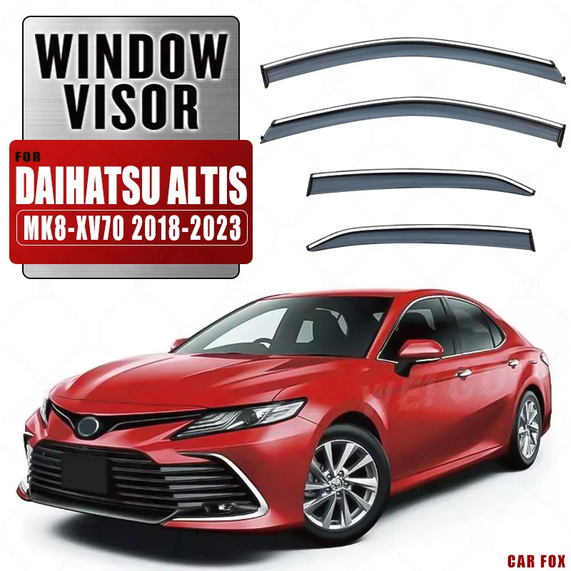 Для Daihatsu Altis XV70 2018-2023 автомобильный оконный козырек тент навесы лобовое стекло боковое окно дождь солнцезащитный козырек автоаксессуары
Для Daihatsu Altis XV70 2018-2023 автомобильный оконный козырек тент навесы лобовое стекло боковое окно дождь солнцезащитный козырек автоаксессуары